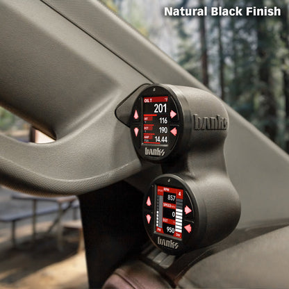 iDash Stealth Pod Mounts for 19-21 Chevy/GMC 1500, 20-23 2500/3500 and 2024-25 WT/Custom Dual Pod Banks Power