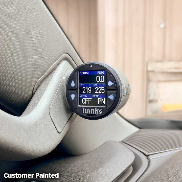 iDash Stealth Pod Mounts for 22 Chevy/GM 1500s and 2024-25 2500/3500 Single Pod Banks Power