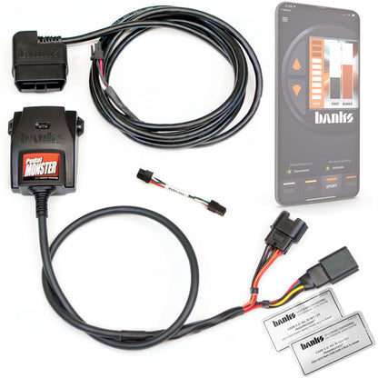 PedalMonster Throttle Sensitivity Booster Standalone for 07-19 Ram 2500/3500 11-20 Ford F-Series 6.7L Banks Power