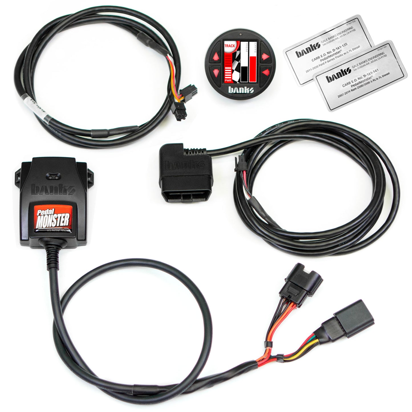 Throttle Sensitivity Booster Standalone and iDash Kits for 07-19 Ram 2500/3500 11- 20 Ford F-Series 6.7L Banks Power