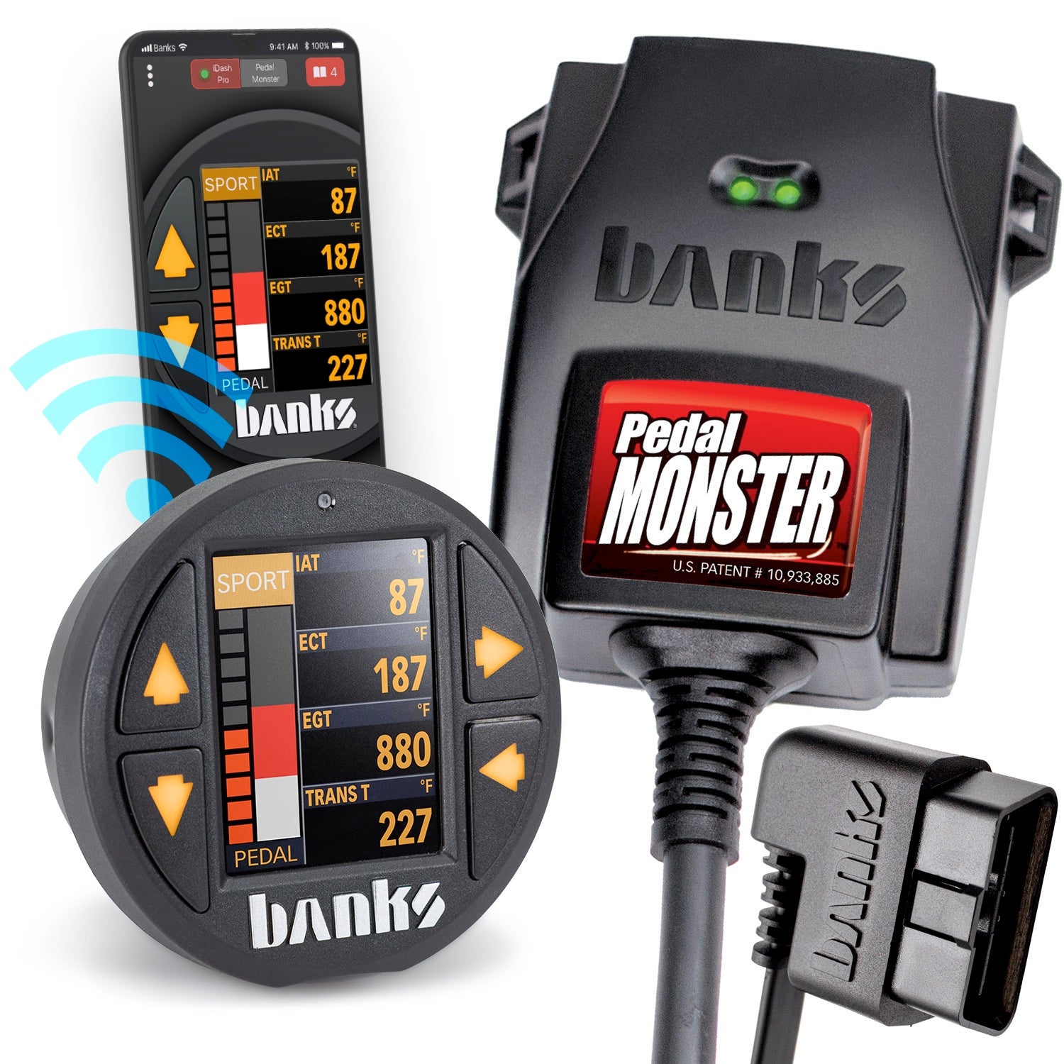 PedalMonster Throttle Sensitivity Booster, Standalone and iDash Kits for many Cadillac, Chevy/GMC