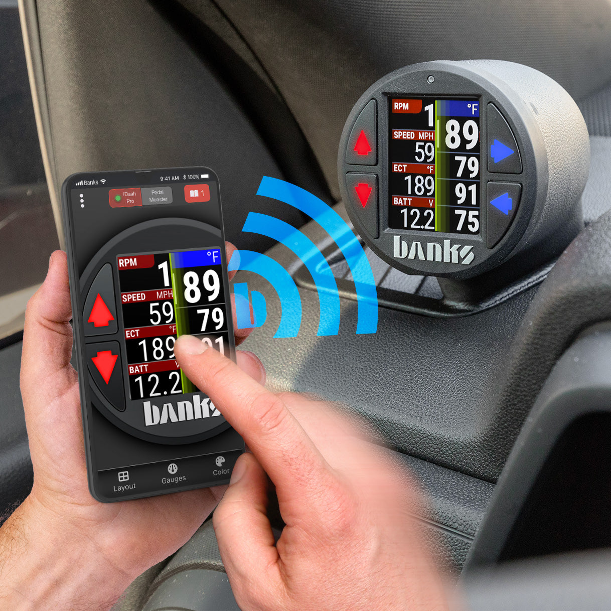 Banks iDash Pro Standalone OBDII CAN Bus Vehicles Stand-Alone Banks Power