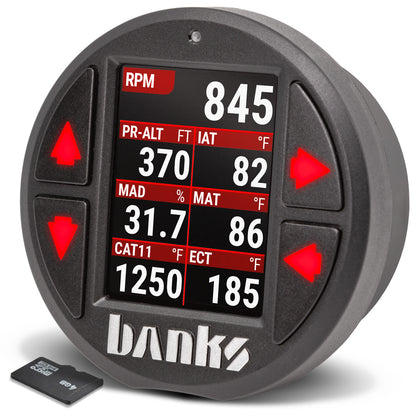 Banks iDash Data Pro for use with OBDII CAN bus vehicles Stand-Alone Banks Power