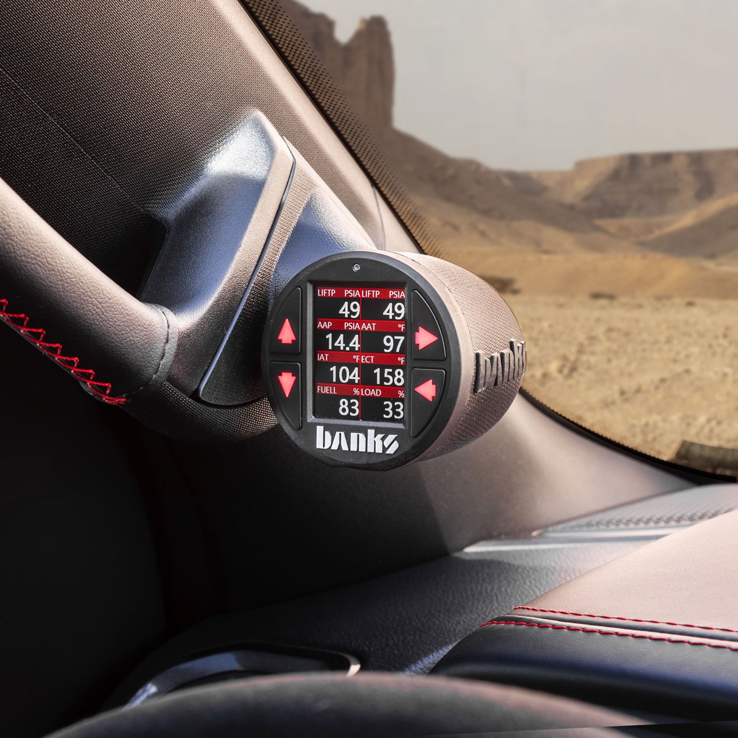 Banks iDash Pro OBDII CAN Bus Vehicles Expansion Gauge Banks Power