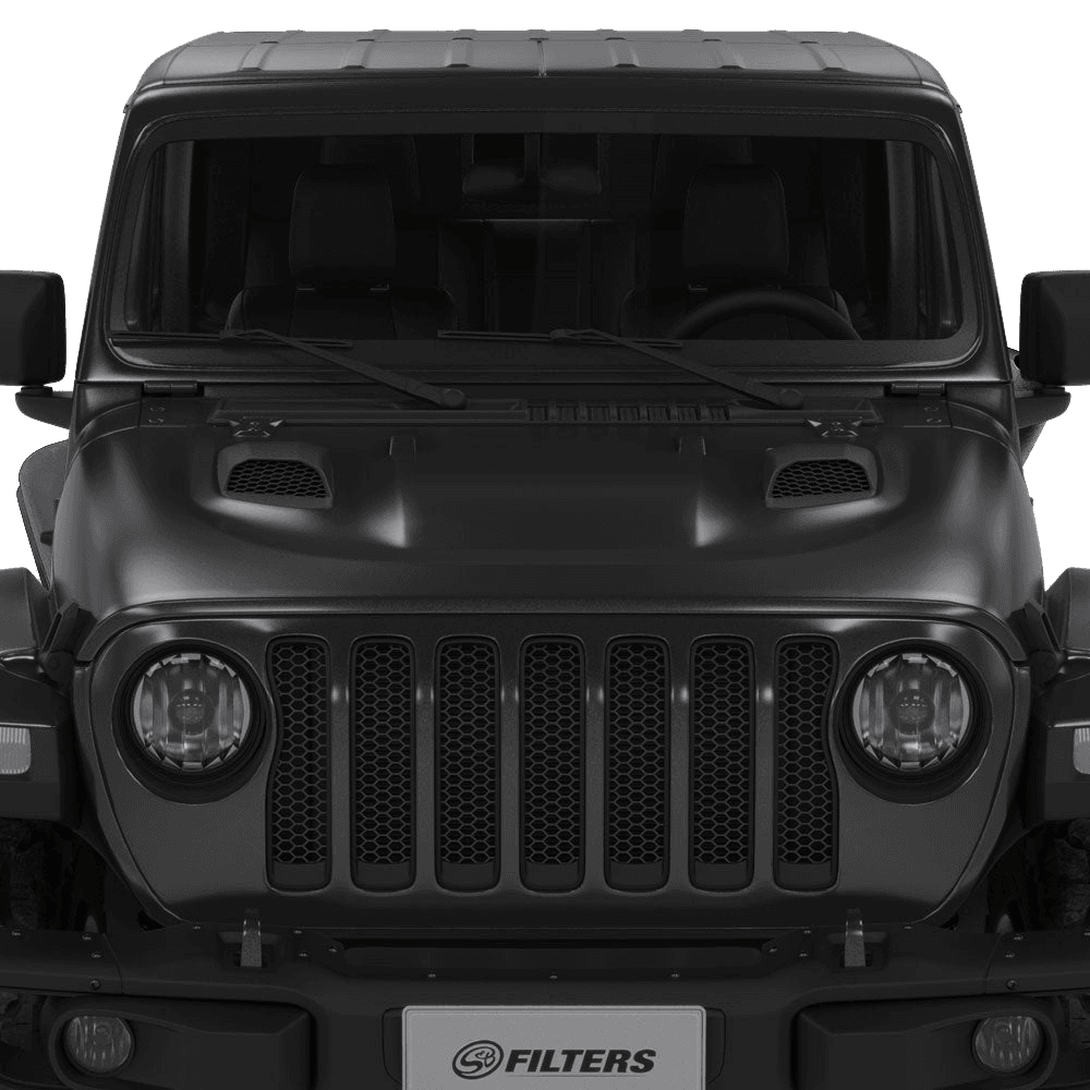 Air Hood Scoops For Jeep Wrangler Rubicon / Gladiator (Scoops ONLY) - 1