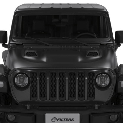 Air Hood Scoops For Jeep Wrangler Rubicon / Gladiator (Scoops ONLY) - 1