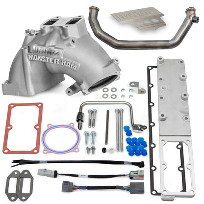 Monster-Ram Intake 2007.5-2012 RAM 3500-5500 Chassis Cab 6.7L Raw Banks Power (EXPECT ORDER TO SHIP IN 4-6 WEEKS.) 42806-N