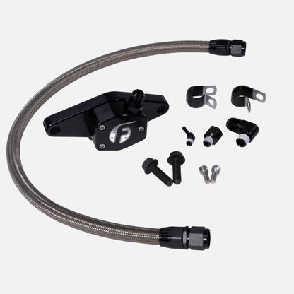 Cummins Coolant Bypass Kit 12V 94-98 with Stainless Steel Braided Line