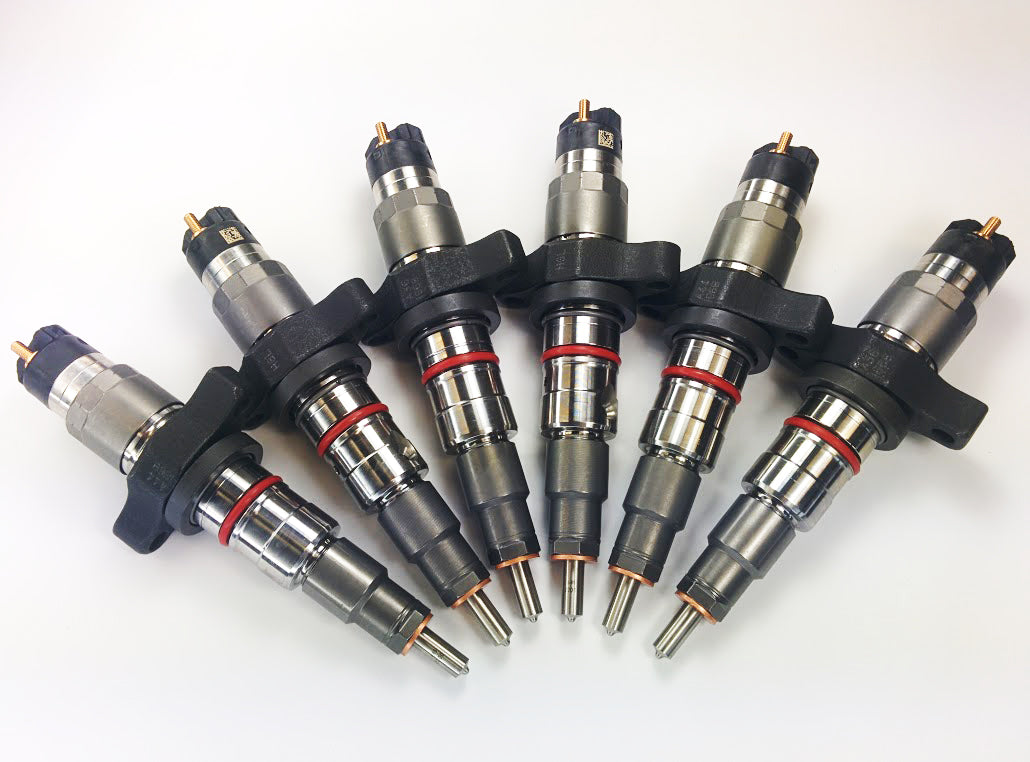 Dodge Ram 03-04 5.9L Cummins Reman Injector Set 100 Percent Over - Dynomite Diesel