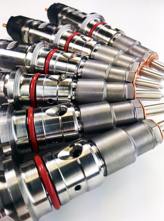 Dodge 07.5-18 6.7L Cummins Reman Injector Set 100 Percent Over - Dynomite Diesel