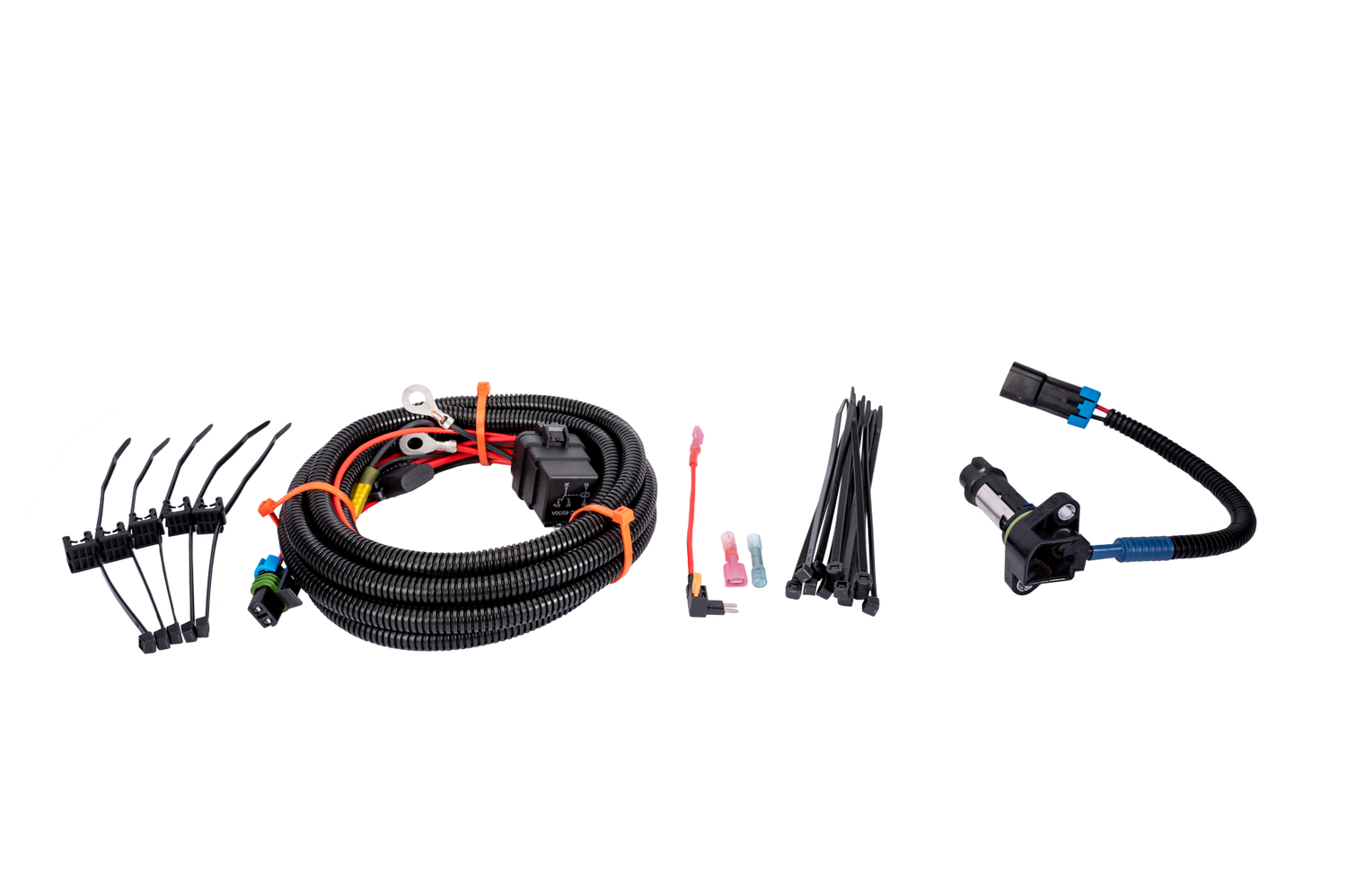 Fuel Heater and Harness for Fleece Performance 17-24 Ford Filter Bases