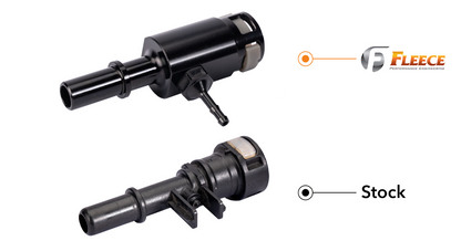 Injector Return Line Repair Fitting for 11-16 6.7L Powerstroke - 5 Pack Fleece Performance
