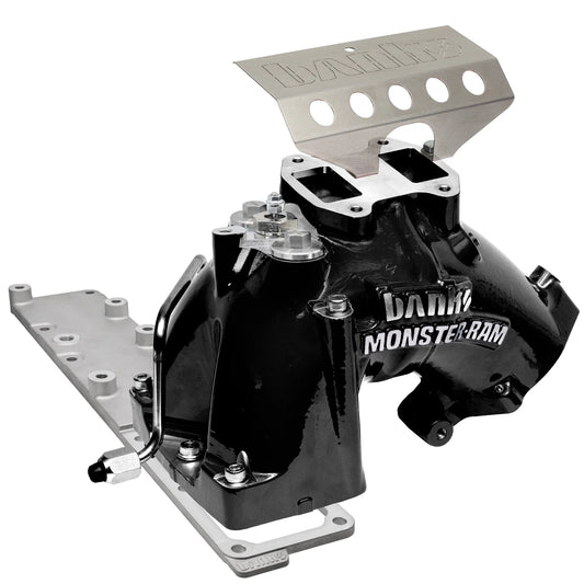 Monster-Ram Intake System for 13-18 Dodge Ram 2500/3500 6.7L Cummins Black Powdercoat Banks Power (EXPECT ORDER TO SHIP IN 3-5 WEEKS.) 42798-B