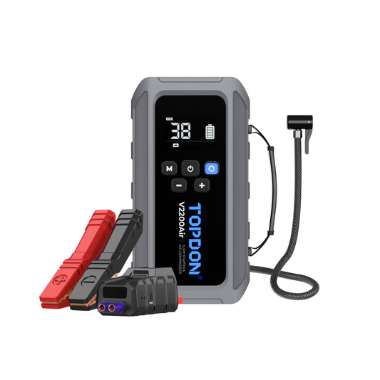 2-in-1 2200 Peak Amp Jump Starter & Tire Inflator