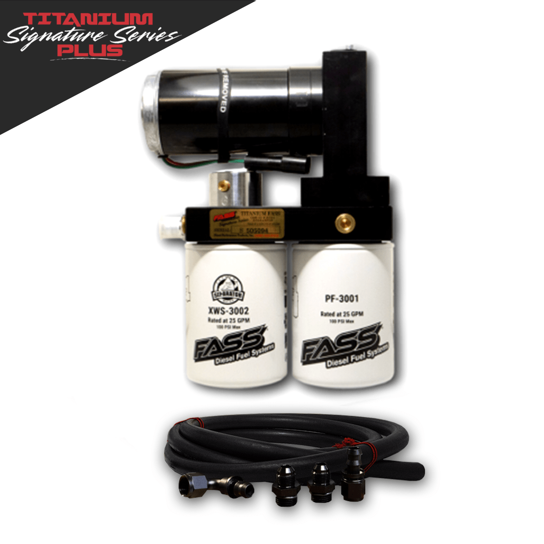 Titanium Signature Series Plus Fuel System for 2023-2024 Ford Powerstroke 6.7L (Stock-700hp) FASS