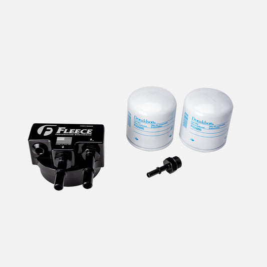 Fleece Performance Engine Mounted Filter Assembly for 6.7L Ford Powerstroke Fleece Performance