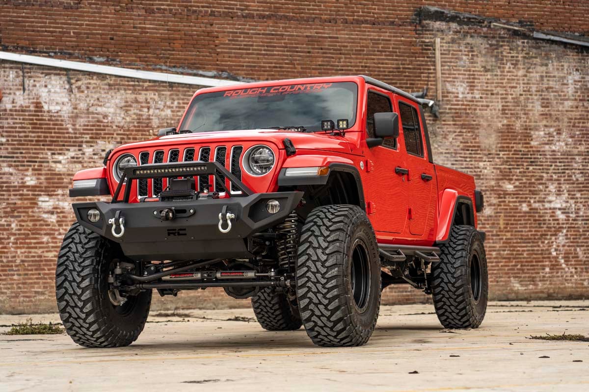LED Light Kit | Quad | Cowl Mount | 2" Black | Amber DRL | Jeep Gladiator JT/Wrangler JL (18-24)