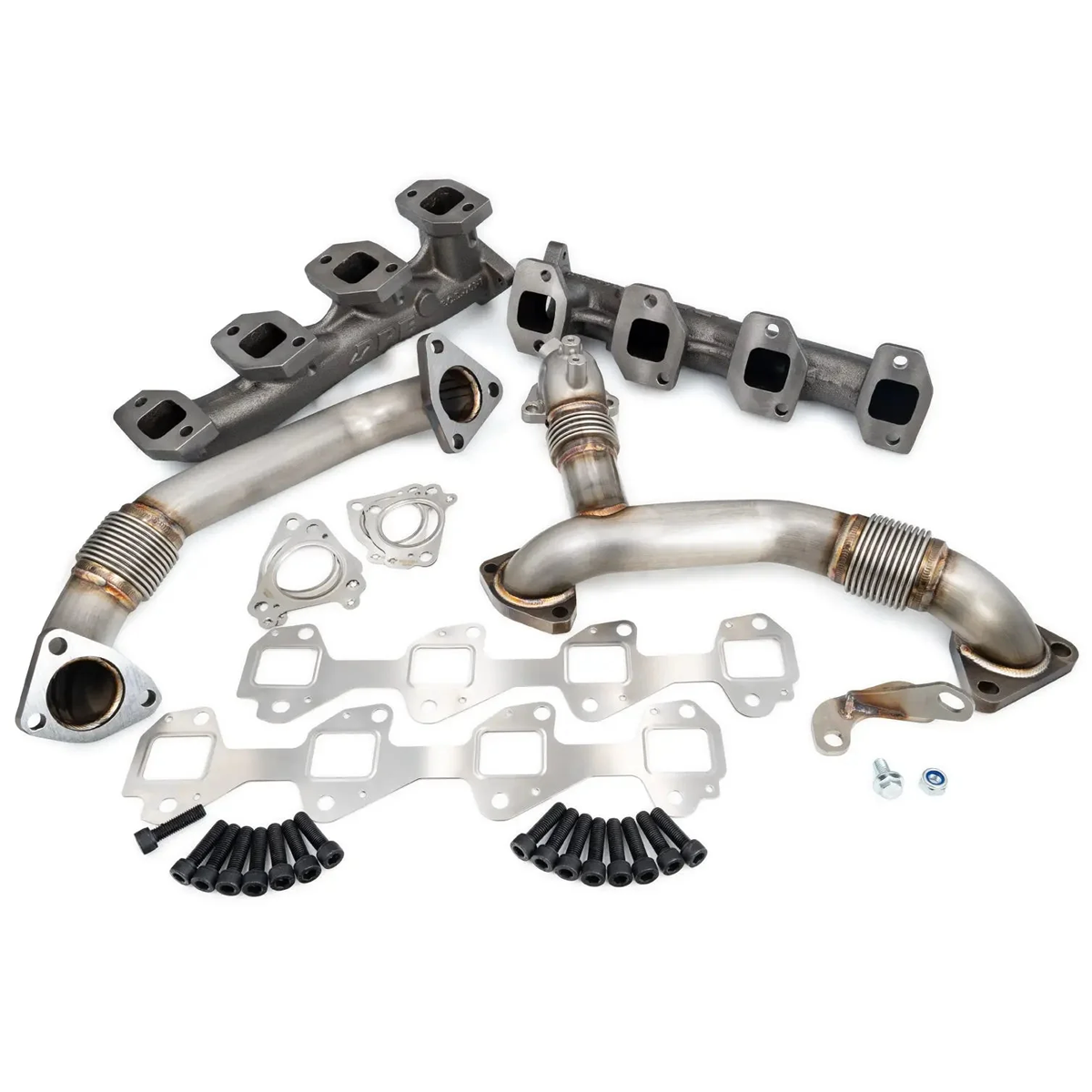 2011-2016 GM 6.6L Duramax High-Flow Exhaust Manifold and Up-Pipe Kit