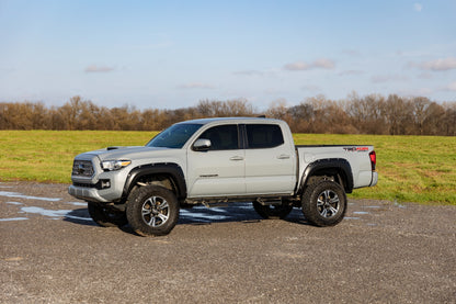 Pocket Fender Flares | 040 Super White | Toyota Tacoma 2WD/4WD (2016-2023)