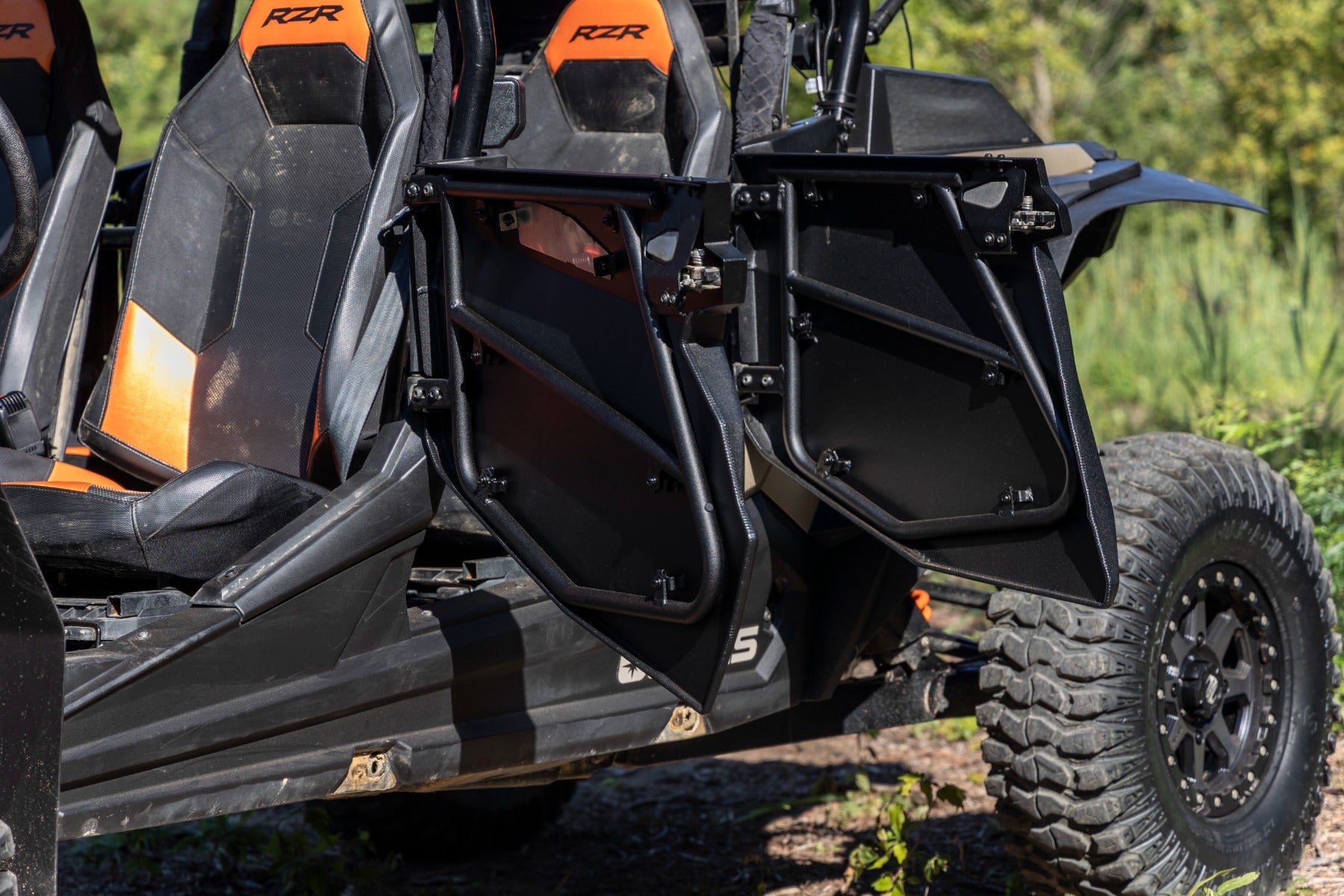 Aluminum Lower Half Doors | Front | Polaris RZR XP 4 1000