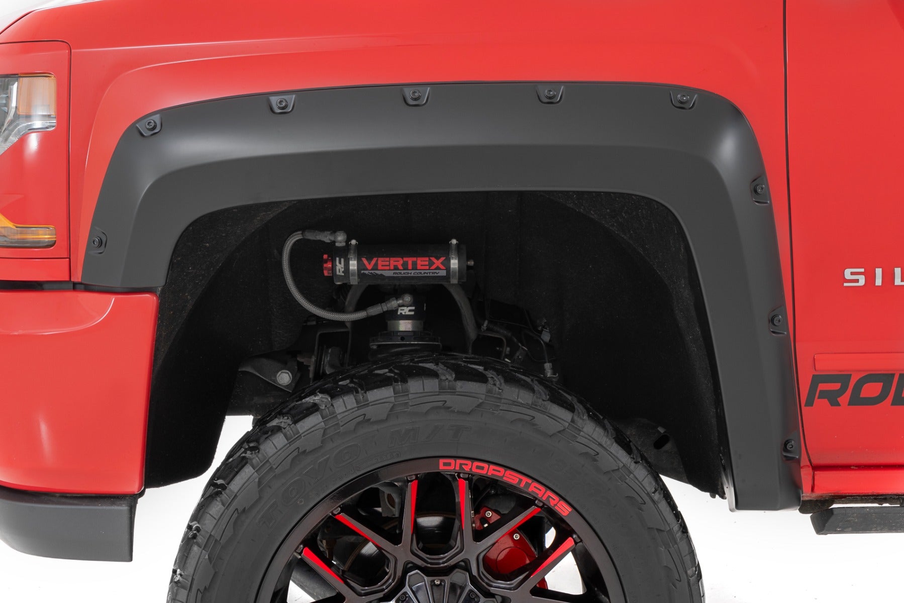 Pocket Fender Flares | 5'9" Bed | G7J Rainforest Green | Chevy Silverado 1500 (14-18 & Classic)