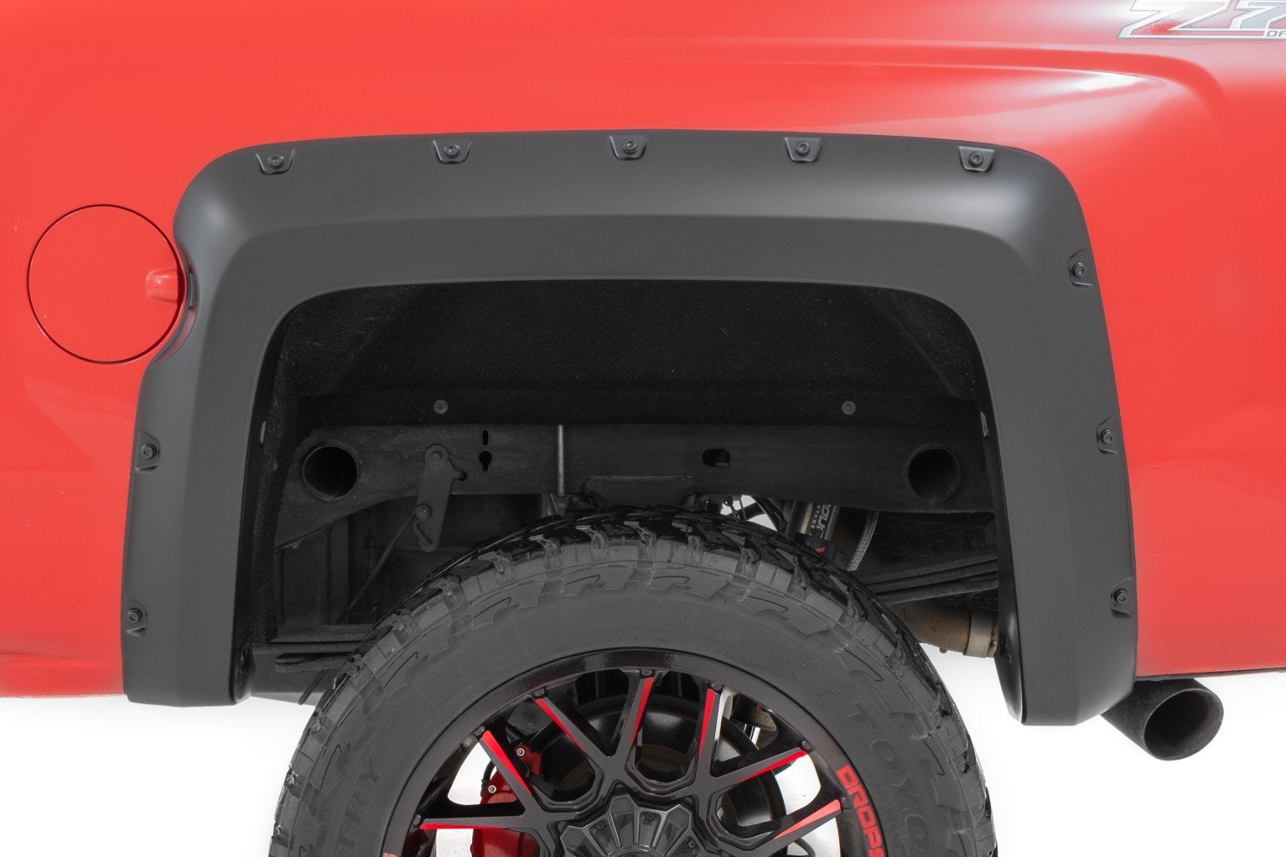 Pocket Fender Flares | 5'9" Bed | G7J Rainforest Green | Chevy Silverado 1500 (14-18 & Classic)