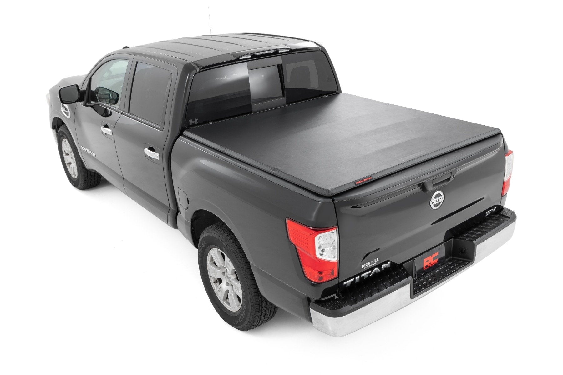 Soft Tri-Fold Bed Cover | 5'7" Bed | Nissan Titan 2WD/4WD (17-24)