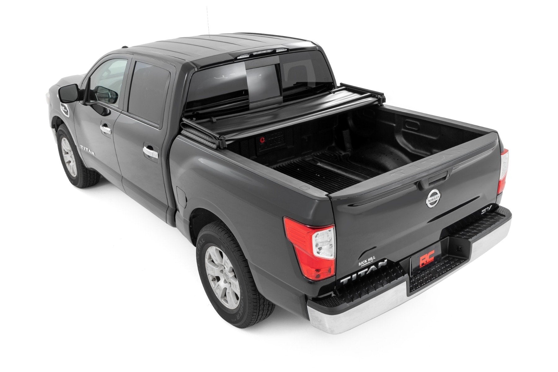 Soft Tri-Fold Bed Cover | 5'7" Bed | Nissan Titan 2WD/4WD (17-24)