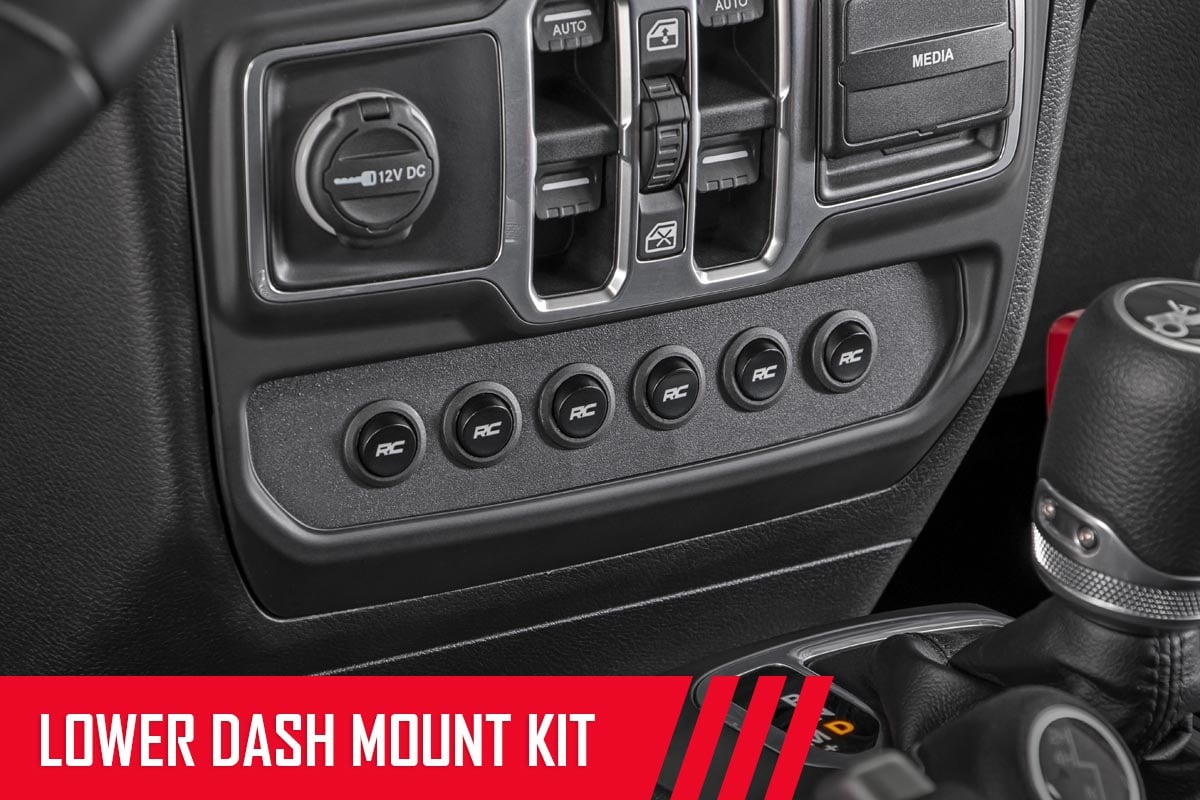 MLC-6 | Muliple Light Controller | Lower Dash | Jeep Wrangler JL/Wrangler Unlimited (18-24)