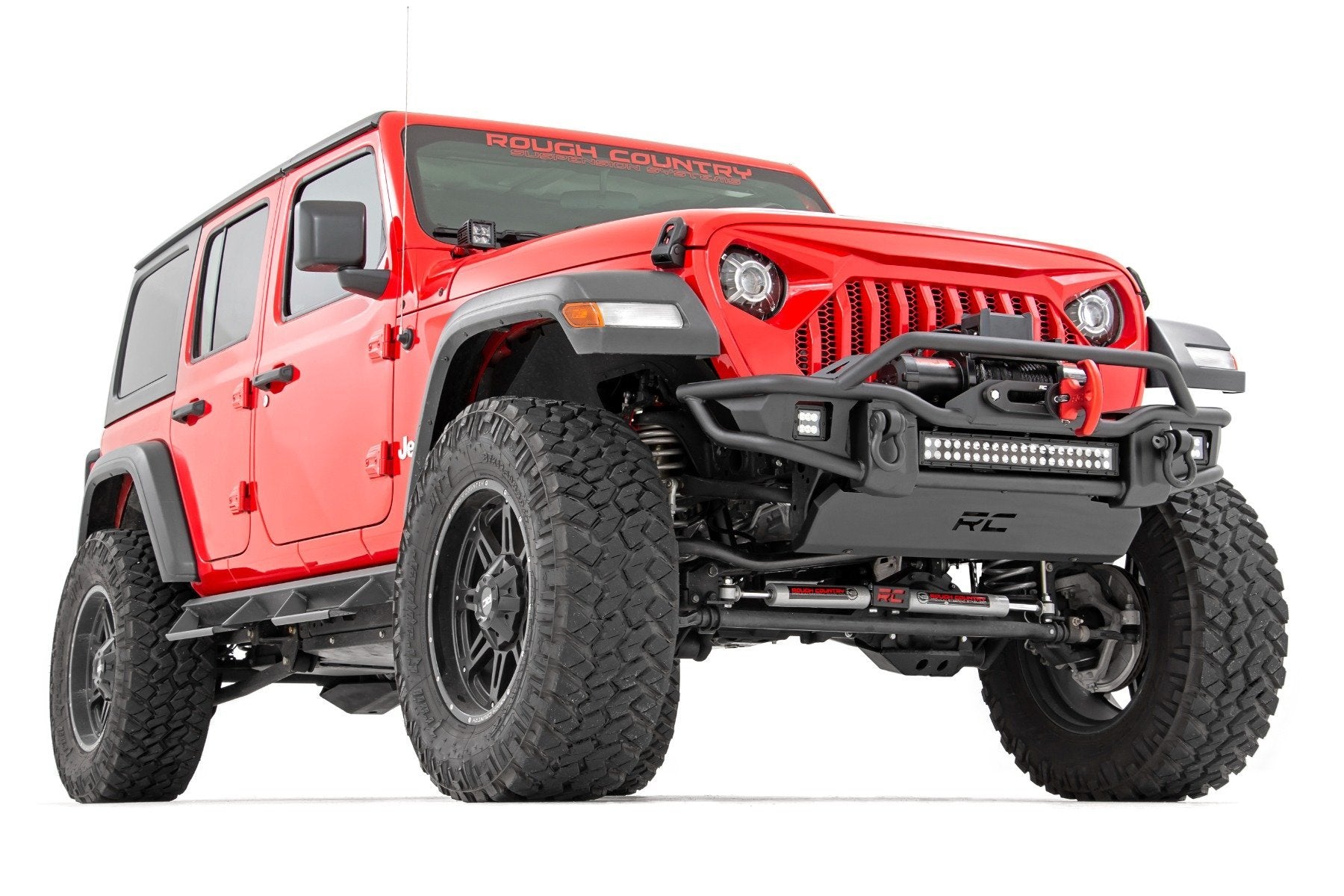 3.5 Inch Lift Kit | C/A Drop | FR D/S | Vertex | Jeep Wrangler Unlimited (2024)