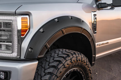 Fender Flares | Defender | M7 Carbonized Gray | Ford F-250/F-350 Super Duty (17-22)