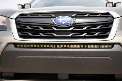 LED Light Kit | Bumper Mount | 30" Black Single Row | Subaru Forester (14-18)