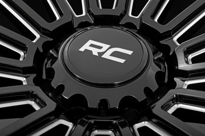 Rough Country 97 Series Wheel | One-Piece | Gloss Black | 17x9 | 6x5.5 | +0mm