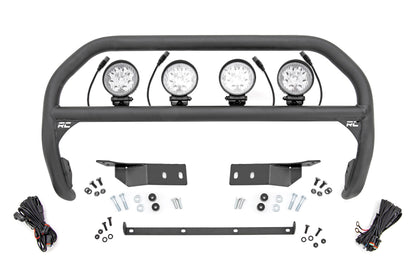 Nudge Bar | 4 Inch Round Led (x4) | Toyota Tundra 2WD/4WD (2007-2021)